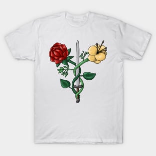 Flowers Sword T-Shirt